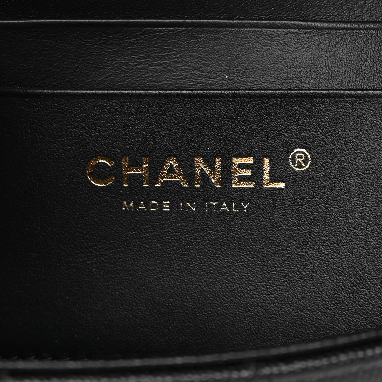 Chanel Caviar Quilted Handy Box Vanity Case Black 6 of 12