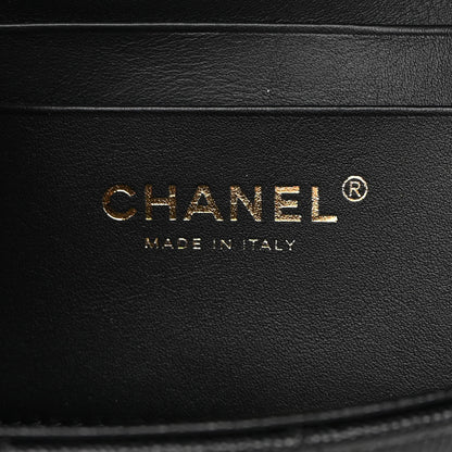 Chanel Caviar Quilted Handy Box Vanity Case Black 6 of 12