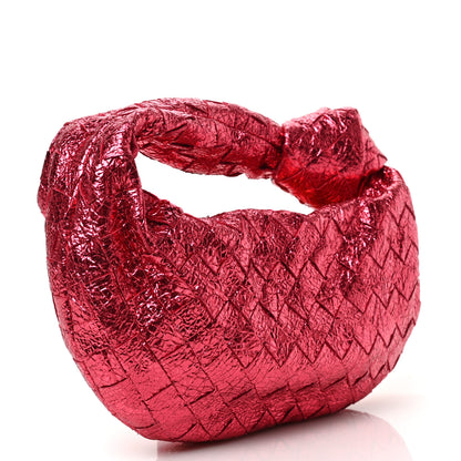Bottega Veneta Metallic Nappa Intrecciato Mini Jodie Lollipop 3 of 8