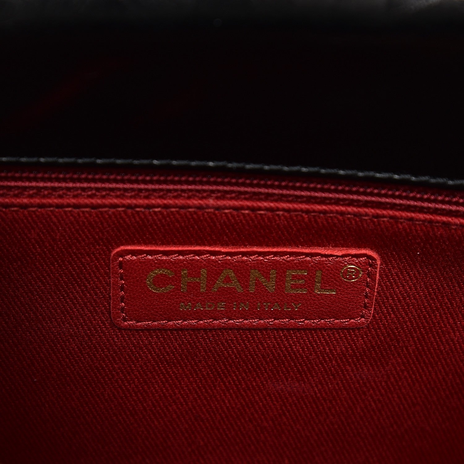 Chanel Calfskin Chevron Quilted Coco Handle Flap Black 7 of 10