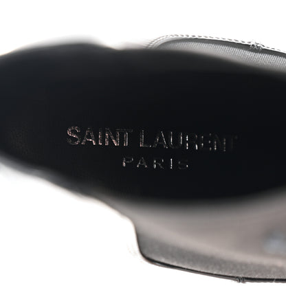 Saint Laurent Patent Opyum Ankle Booties 40 Black 8 of 11