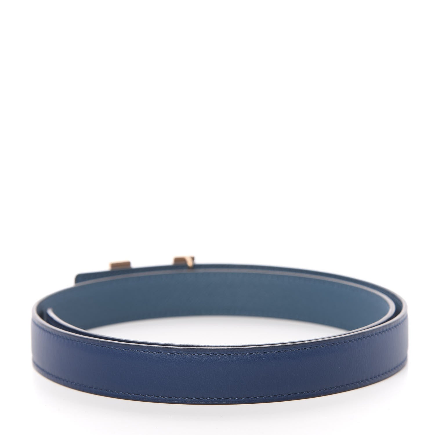 Hermes Swift Epsom 24mm Constance H Belt 85 Bleu Saphir Colvert 2 of 8