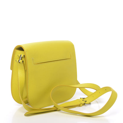 Tom Ford Calfskin Mini T Clasp Tara Crossbody Bag Yellow 3 of 10