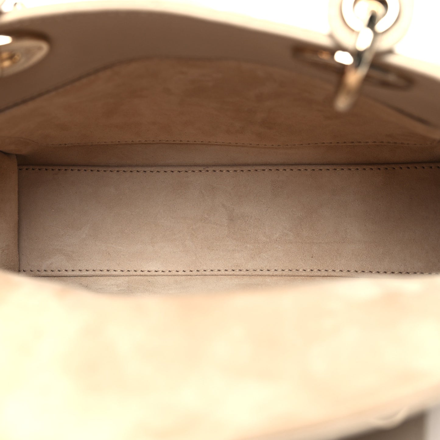 Lambskin Cannage Small My ABCDior Lady Dior Beige