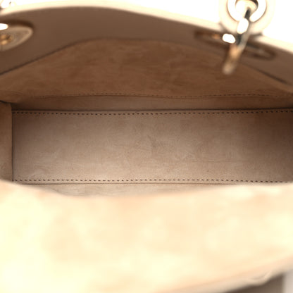Christian Dior Lambskin Cannage Small My ABCDior Lady Dior Beige 5 of 11