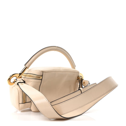 Chloe Shiny Buffalo Small Double Carry Camera Bag Sweet Beige 3 of 10