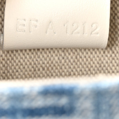 Givenchy Washed Denim Mini G Vertical Shopping Tote Blue 7 of 10