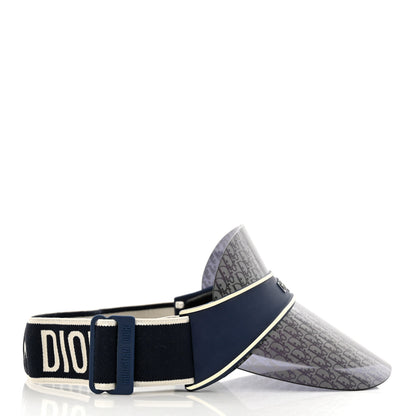 Christian Dior Oblique DiorClub V1U Sun Visor Blue 5 of 8