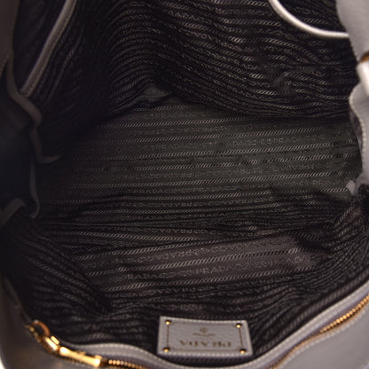 Prada Vitello Daino Shopping Tote Argilla 4 of 8