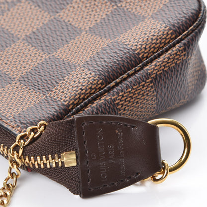 Louis Vuitton Damier Ebene Mini Pochette Accessories 6 of 8