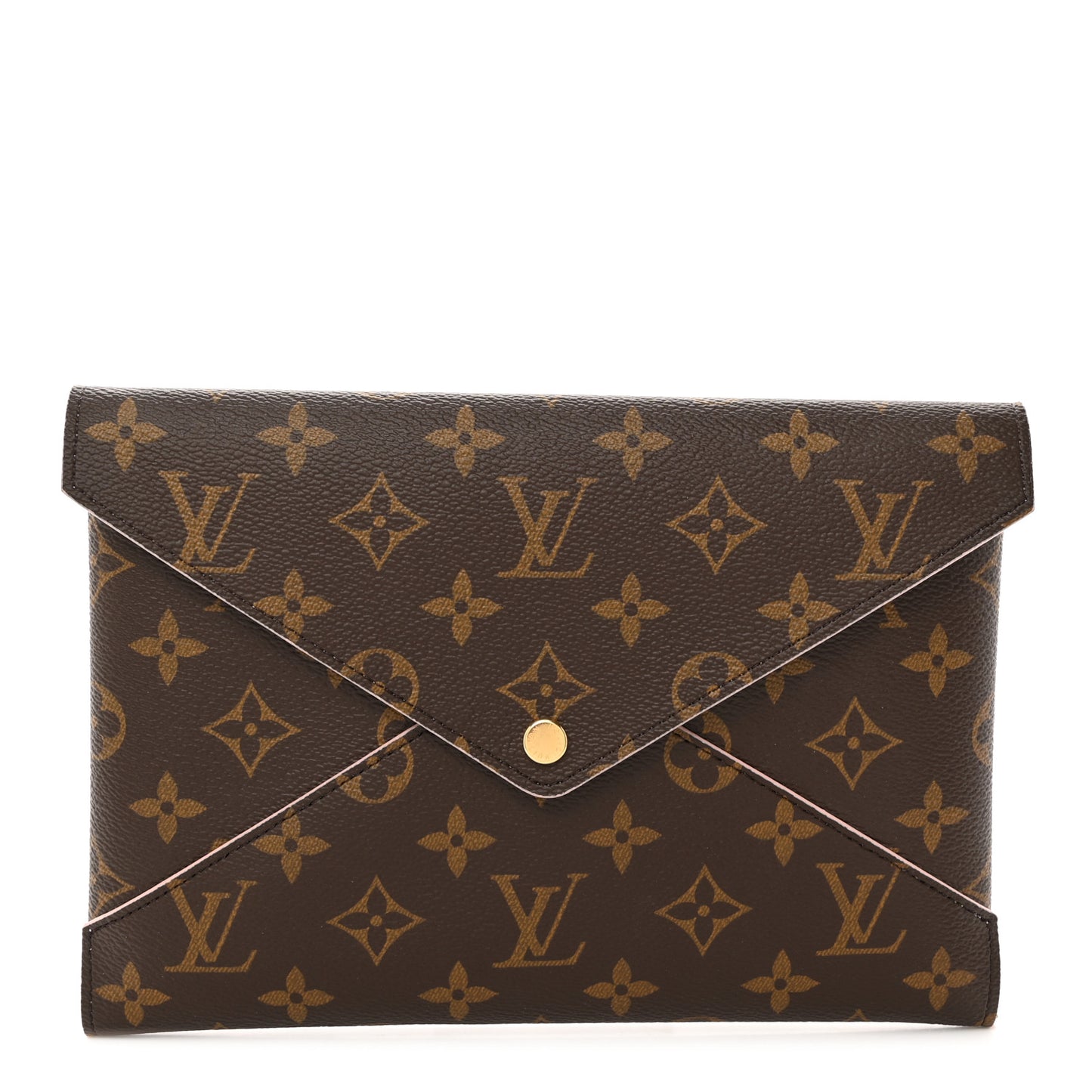 Monogram Large Kirigami Pochette Insert Rose Ballerine
