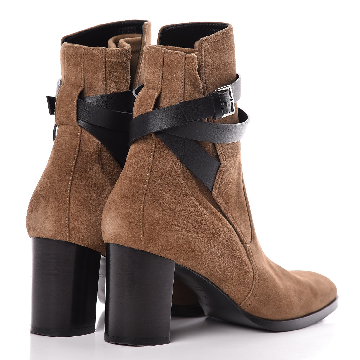 Hermes Suede Womens Songe 70 Low Boots 40 4 of 9