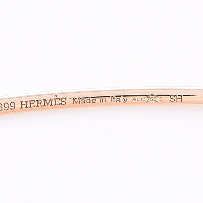 Hermes 18K Rose Gold PM Ronde Chaine d'Ancre Bracelet SH 6 of 8
