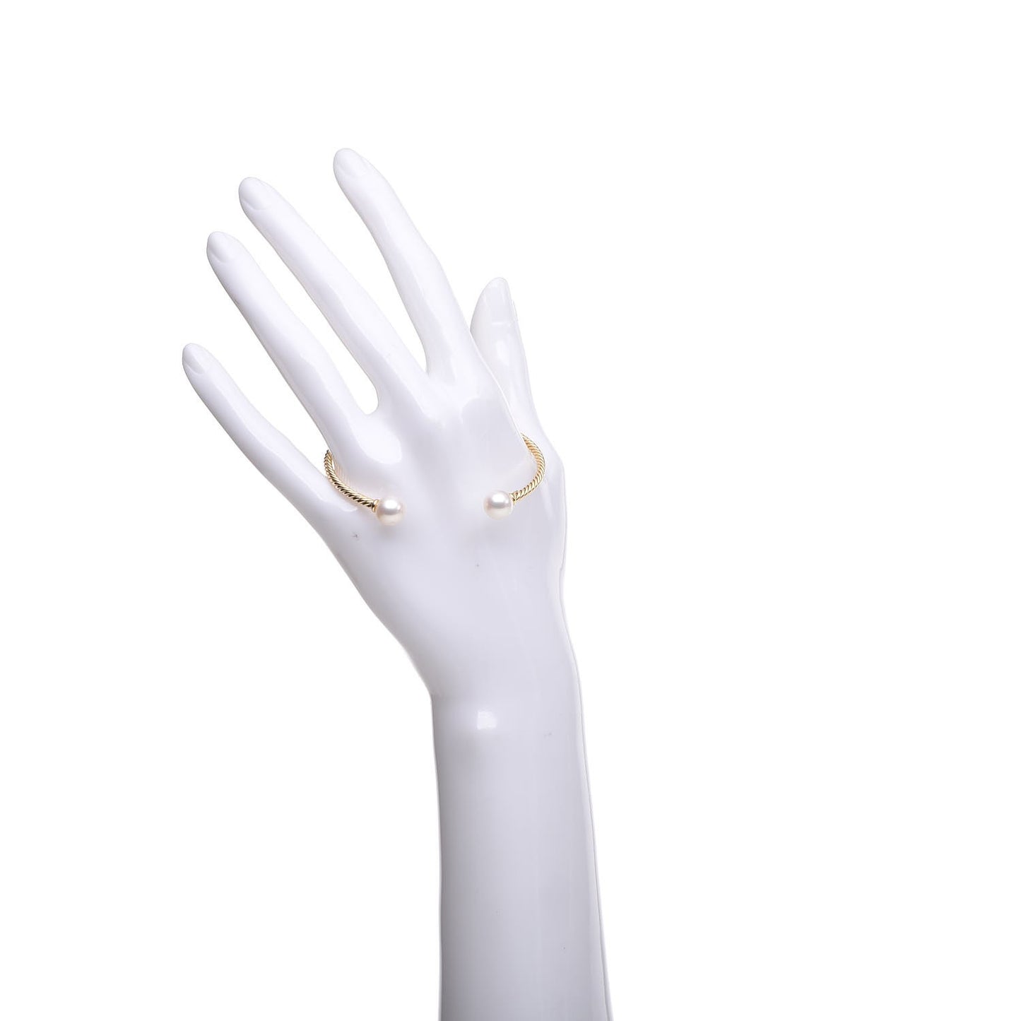 18K Yellow Gold Pearl 8.5mm Solari Bracelet