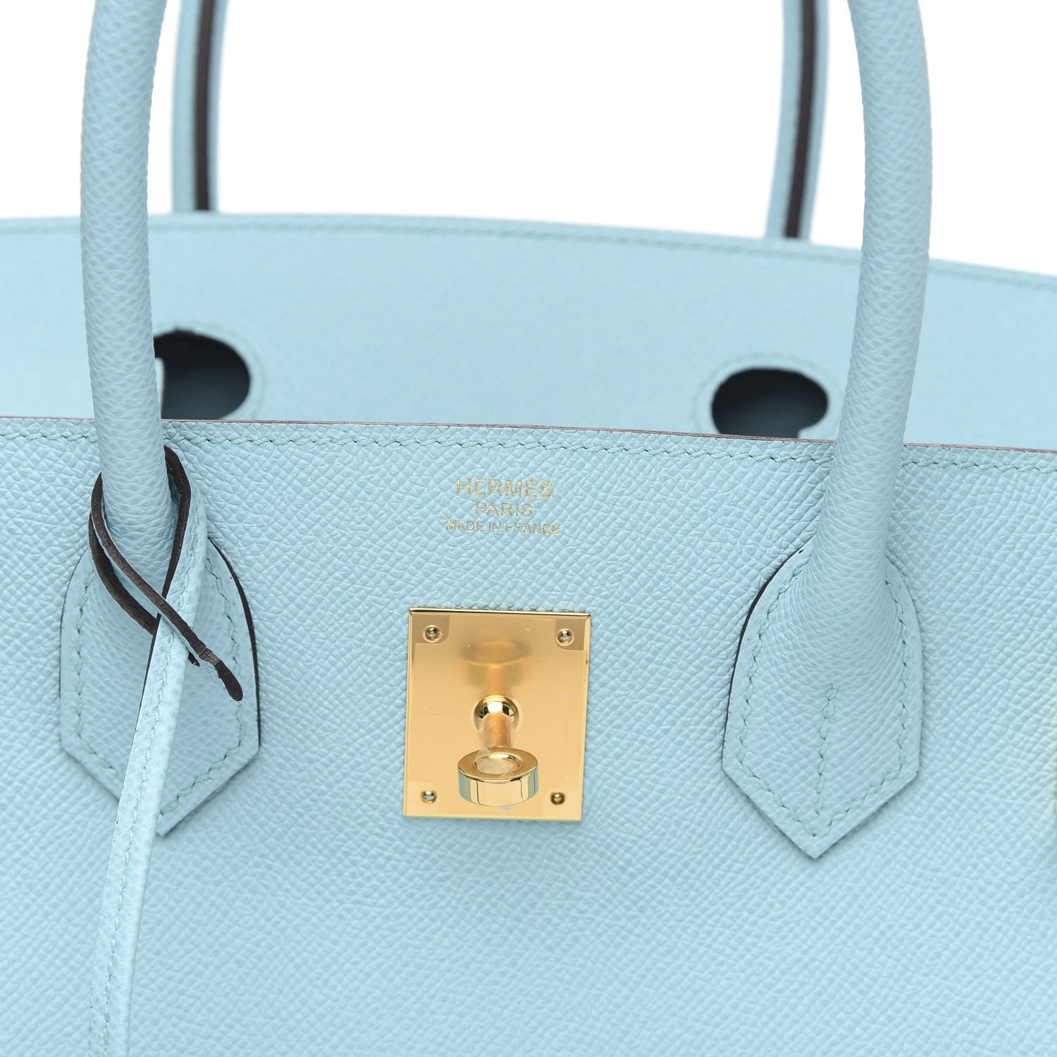 Hermes Epsom Birkin 30 Bleu Atoll 8 of 28