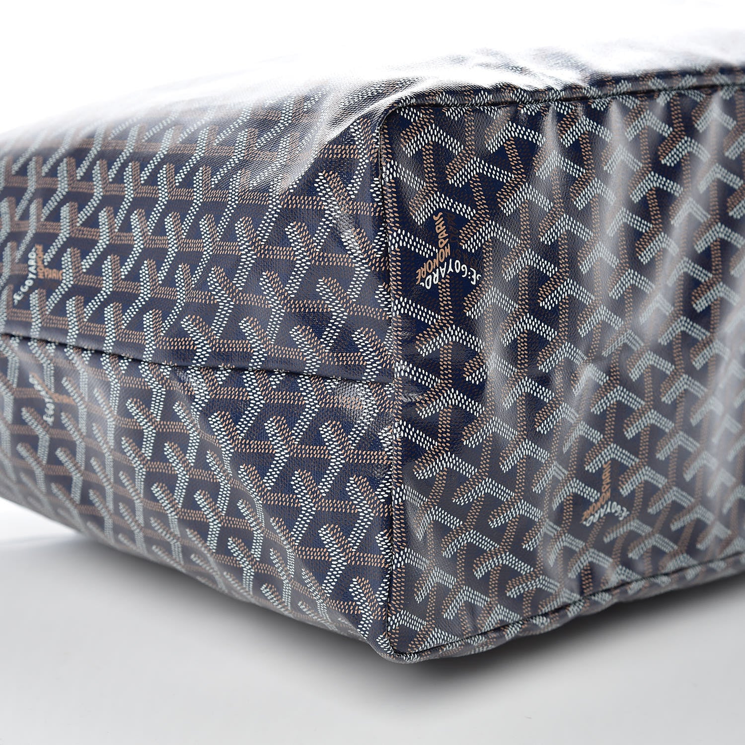 Goyard Goyardine Saint Louis GM Navy 9 of 10