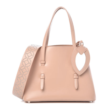 Alaia Calfskin Studded Mina 25 Bag Sable 4 of 8