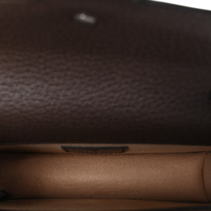 Gucci Monogram Jumbo GG Textured Dollar Calfskin Super Mini Dionysus Shoulder Bag Camel Ebony New Acero 5 of 9