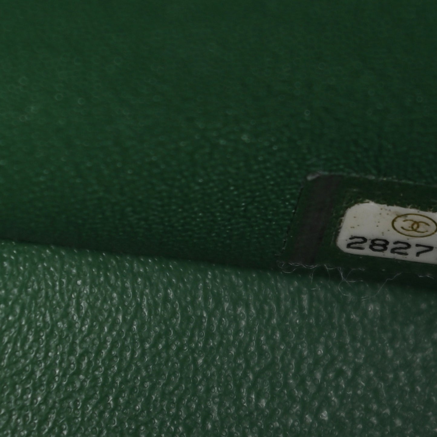 Lambskin Quilted Mini Rectangular Flap Green