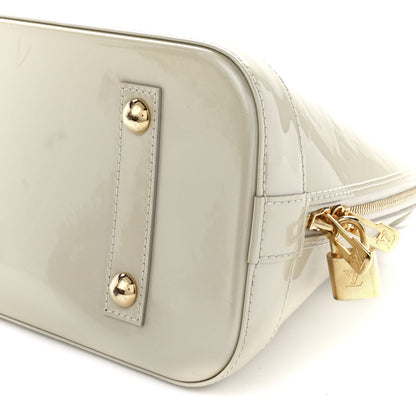 Louis Vuitton Vernis Alma PM Blanc Corail 13 of 13