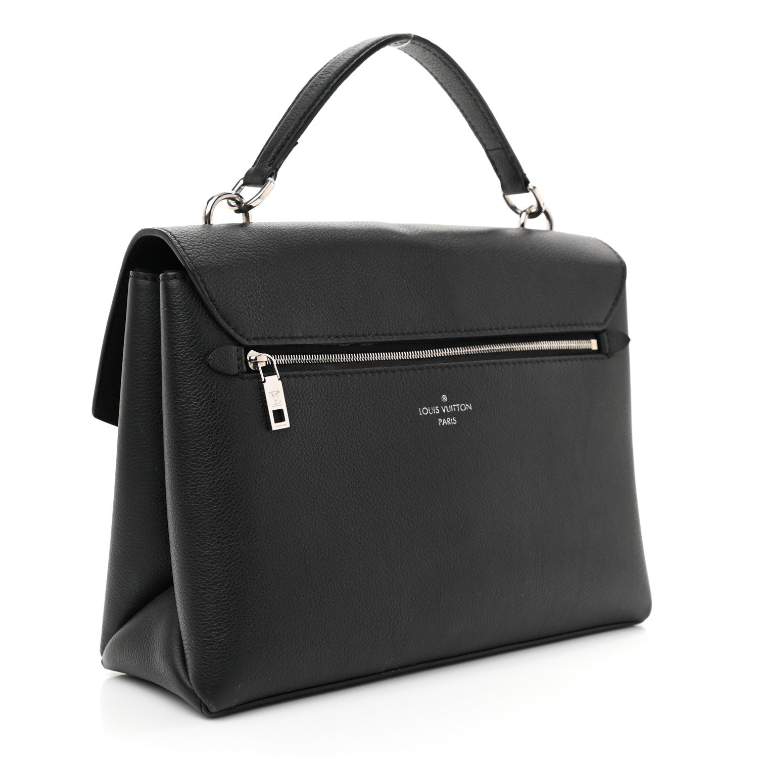 Louis Vuitton Soft Calfskin My Lockme Top Handle Black 3 of 10