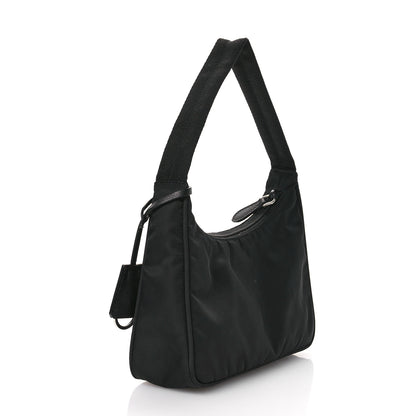 Prada Tessuto Nylon Mini Re-Edition 2000 Bag Black 3 of 11