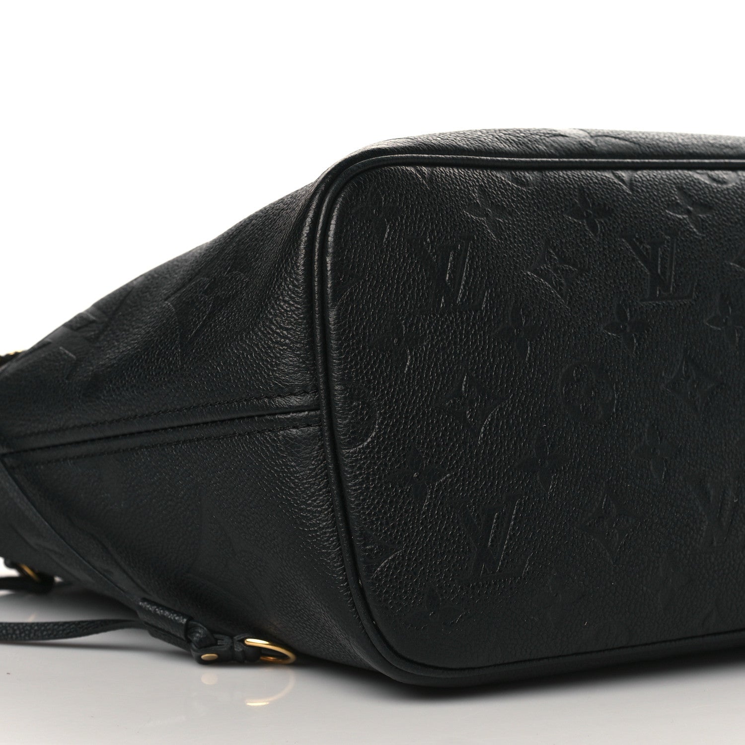 Louis Vuitton Empreinte Monogram Giant Neverfull MM Black 8 of 9