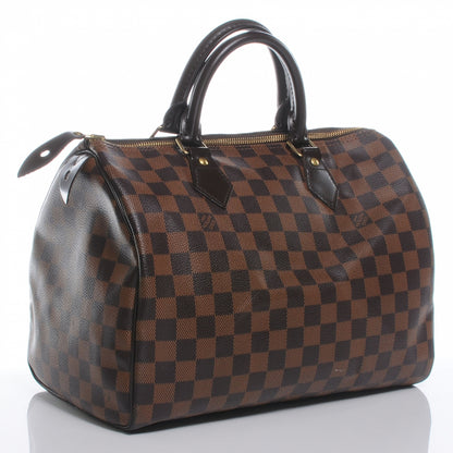 Louis Vuitton Damier Ebene Speedy 30 3 of 7