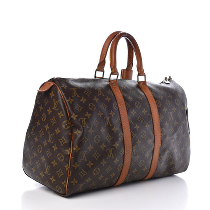 Louis Vuitton Monogram Keepall 45 3 of 16