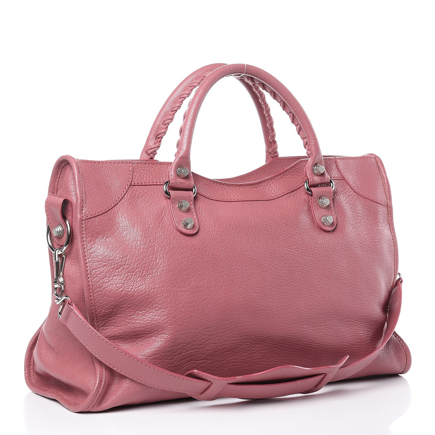 Balenciaga Chevre Hamilton Giant 12 Silver Hardware City Rose Bruyere 3 of 12