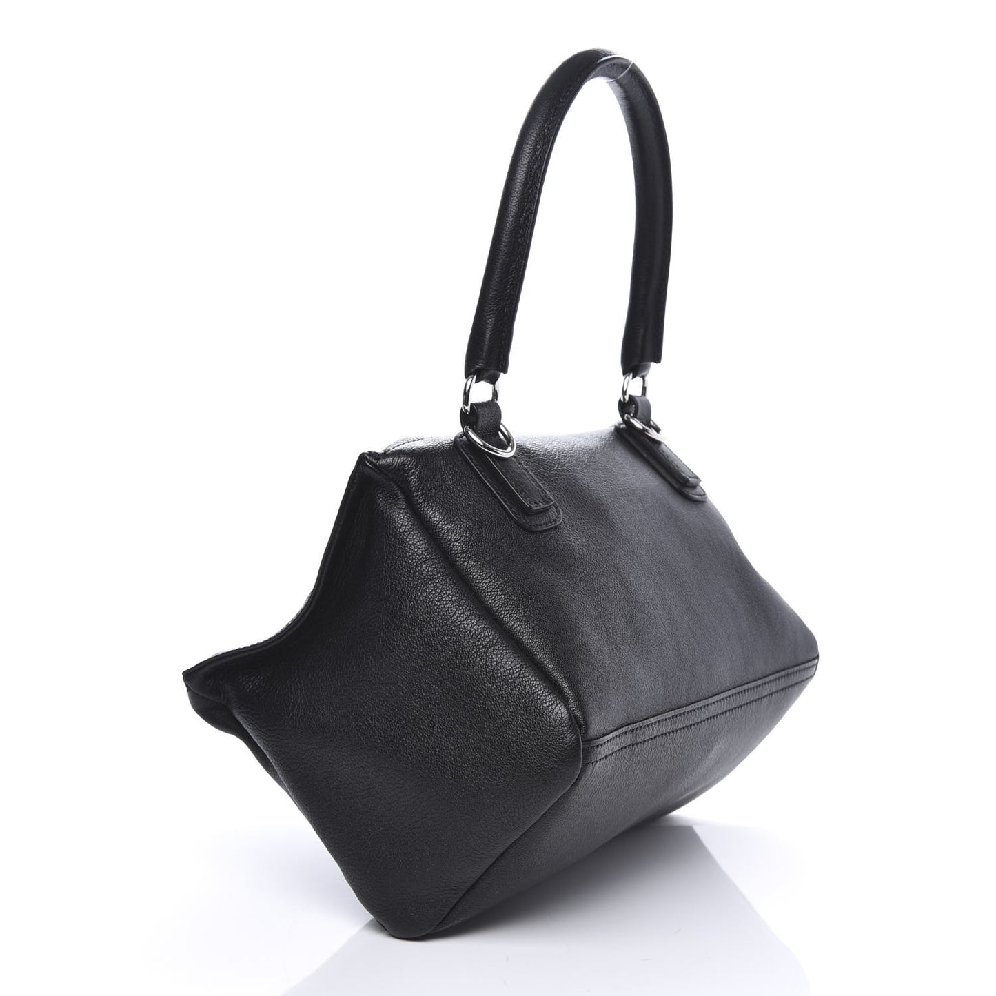 Sugar Goatskin Small Pandora Black