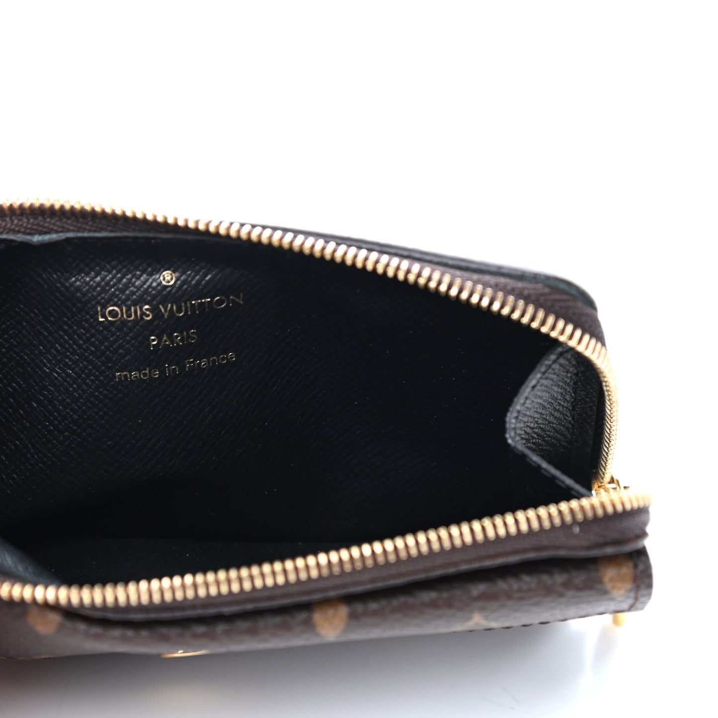 Monogram Recto Verso Card Holder Black