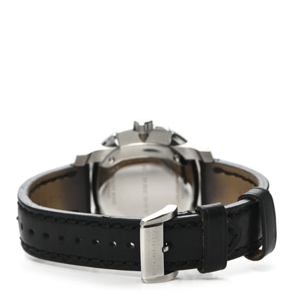 Burberry Stainless Steel Calfskin 43mm The Britain Quartz Watch Black BBY1300 3 of 5