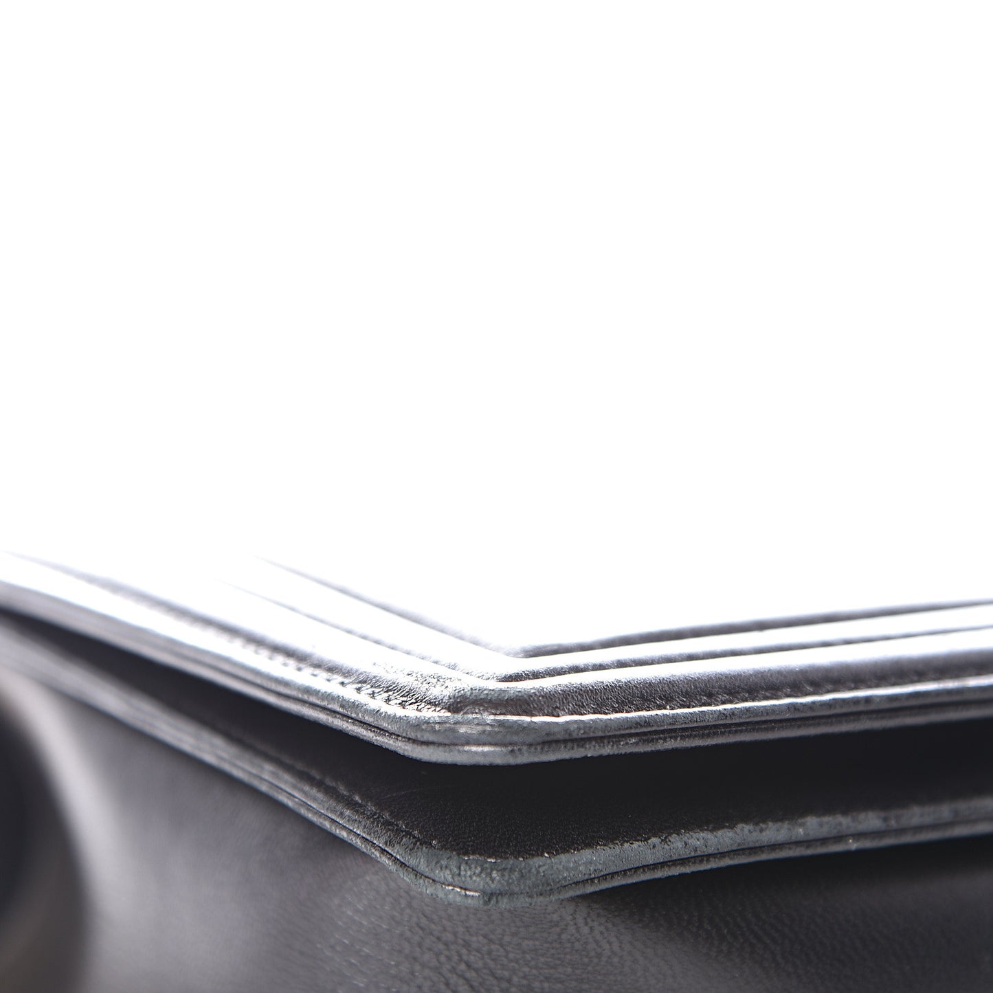 Lambskin Quilted New Medium Boy Flap Black