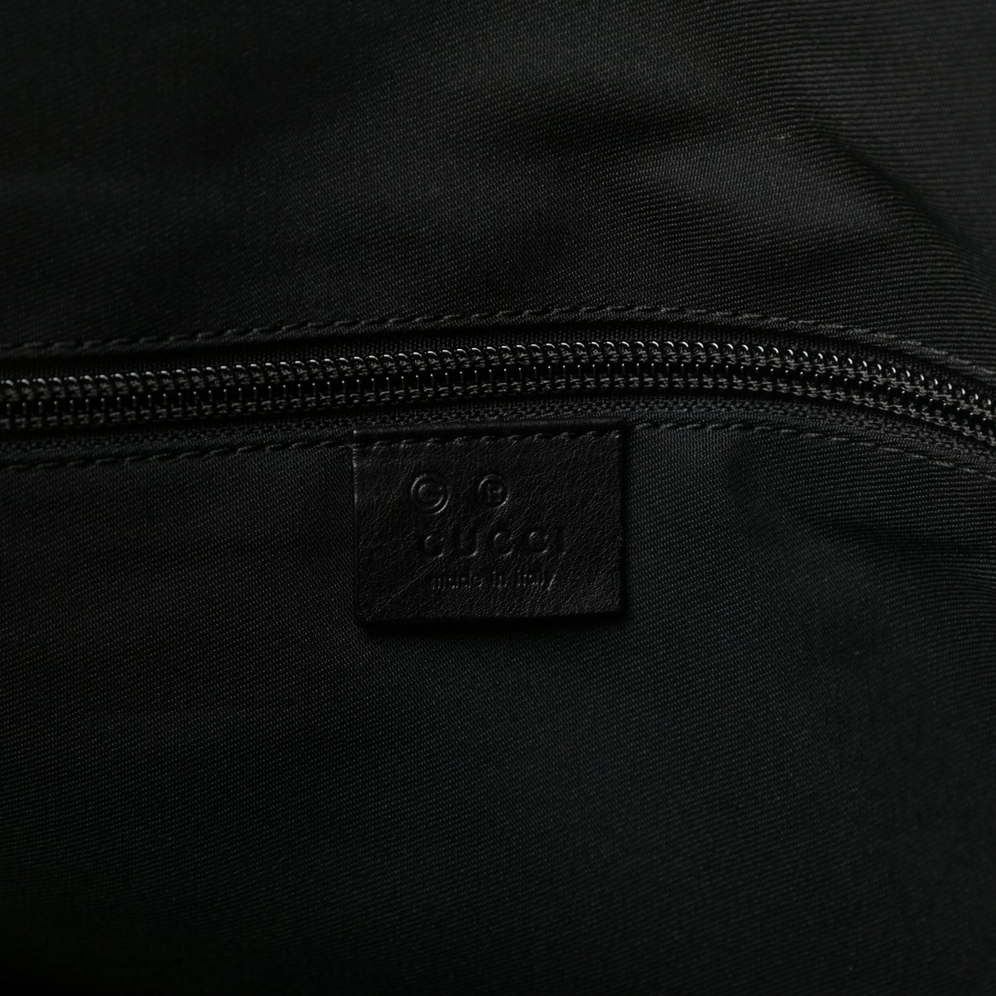 Nylon Monogram Large Duffle Bag Black