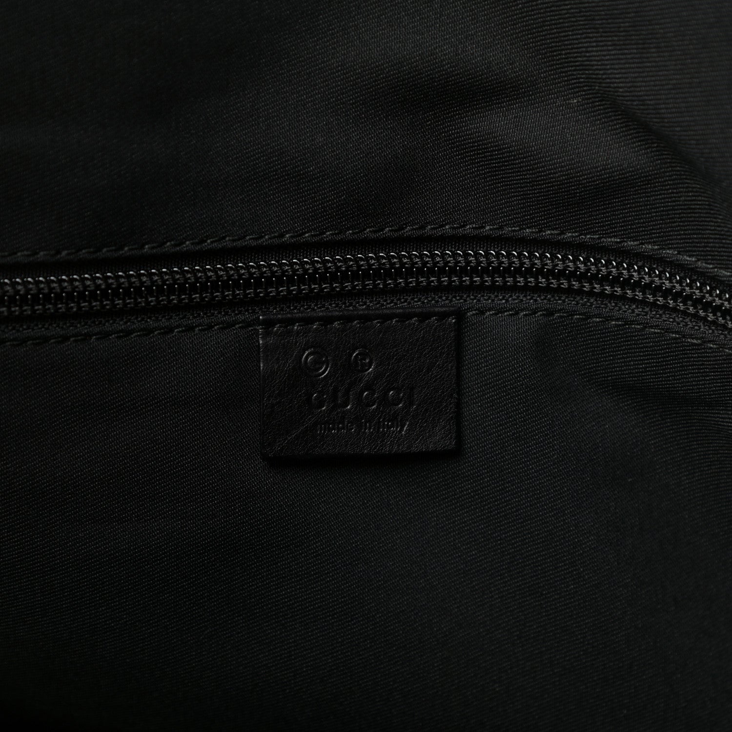 Gucci Nylon Monogram Large Duffle Bag Black 5 of 8