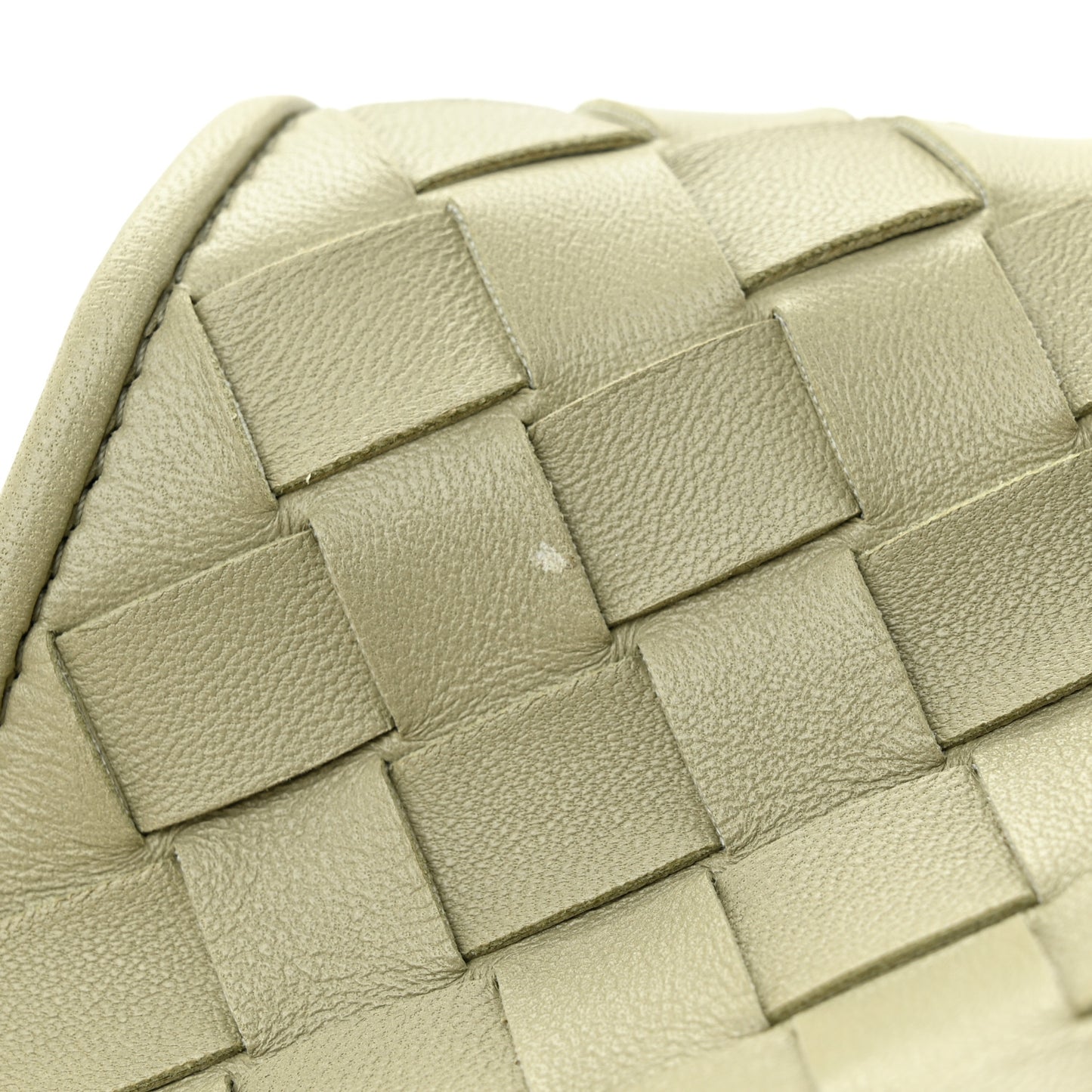 Nappa Intrecciato Medium Sardine Bag Travertine