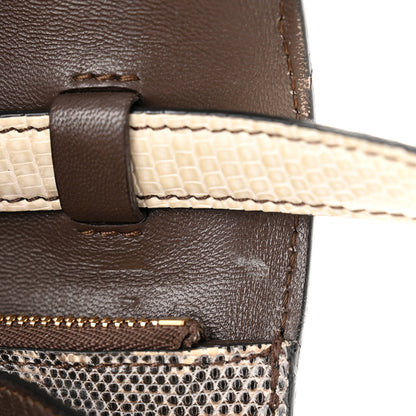 Celine Lizard Medium Classic Box Flap Bag Natural 8 of 10