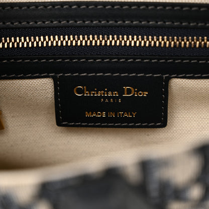 Christian Dior Oblique Saddle Bag Blue 6 of 11