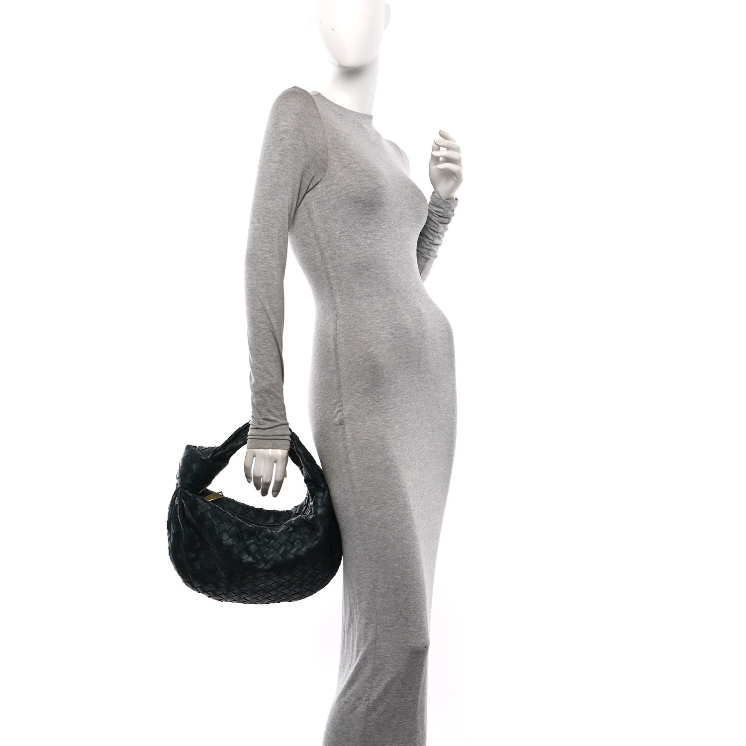 Bottega Veneta Nappa Intrecciato Teen Jodie Hobo Inkwell 2 of 11