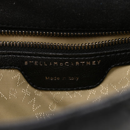 Stella McCartney Shaggy Deer Quilted Falabella Shoulder Bag Black 6 of 11