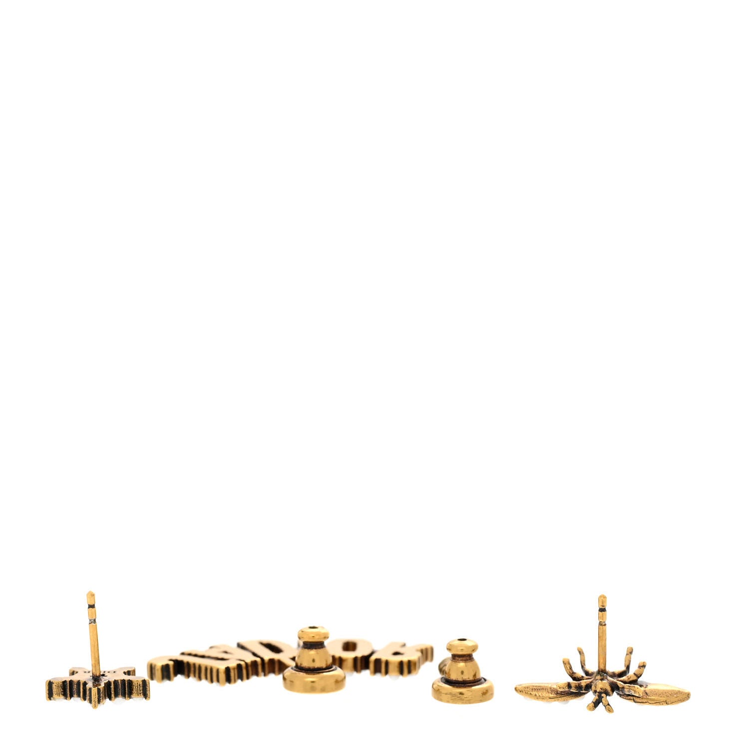 Christian Dior Metal Pearl J'adior Earrings Gold 3 of 4