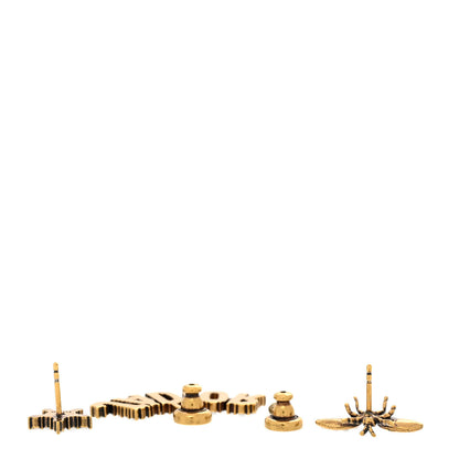 Christian Dior Metal Pearl J'adior Earrings Gold 3 of 4
