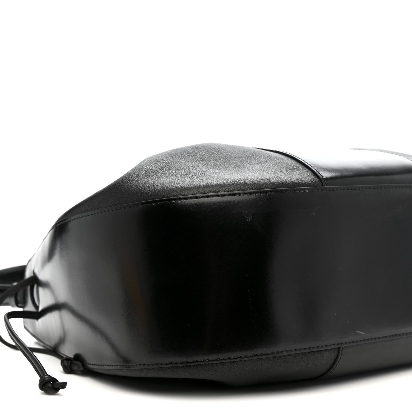 Tumbled Calfskin Lilium Bag Black