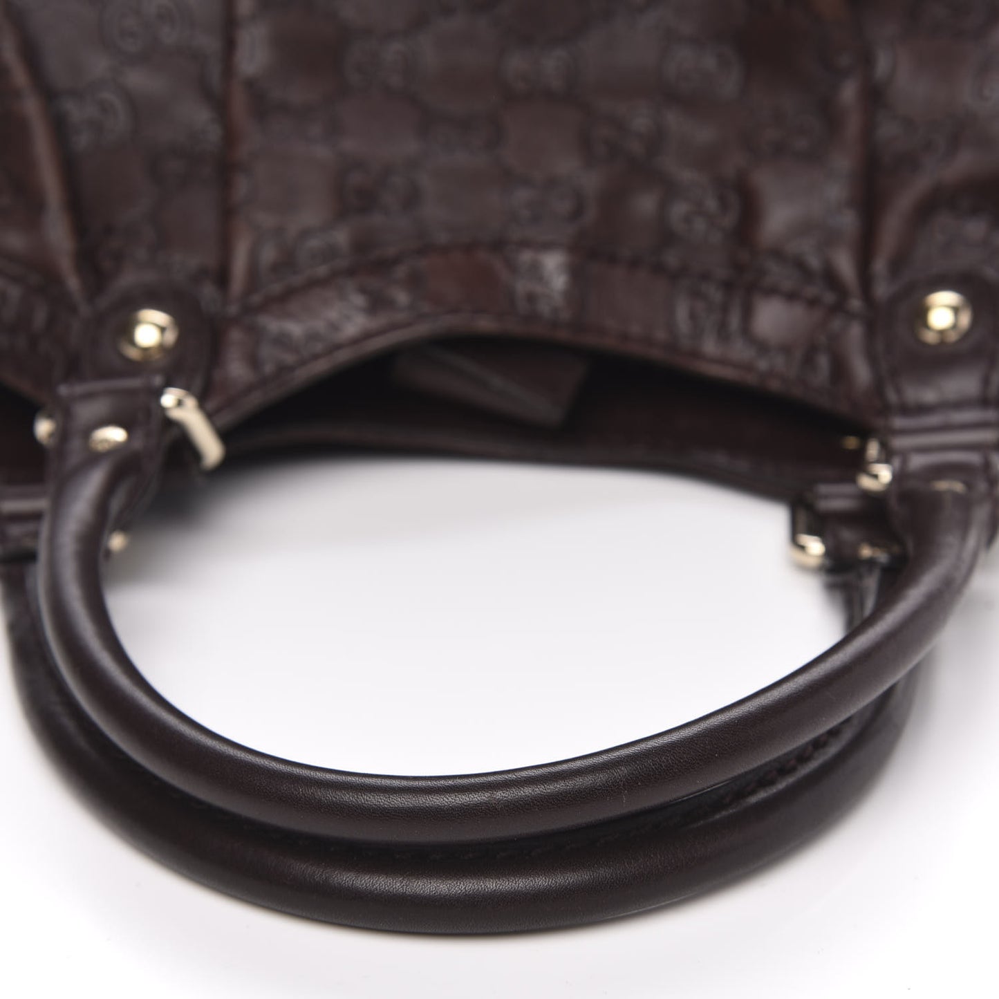 Guccissima Medium Sukey Tote Chocolate