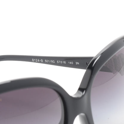 Bulgari Oversized Sunglasses 8124-B Black 6 of 9