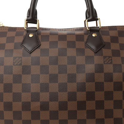 Louis Vuitton Damier Ebene Speedy Bandouliere 30 7 of 12