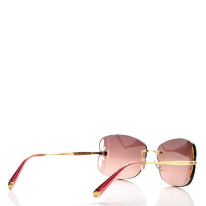 Louis Vuitton Lily Strass Sunglasses Z0641U Pink 4 of 7