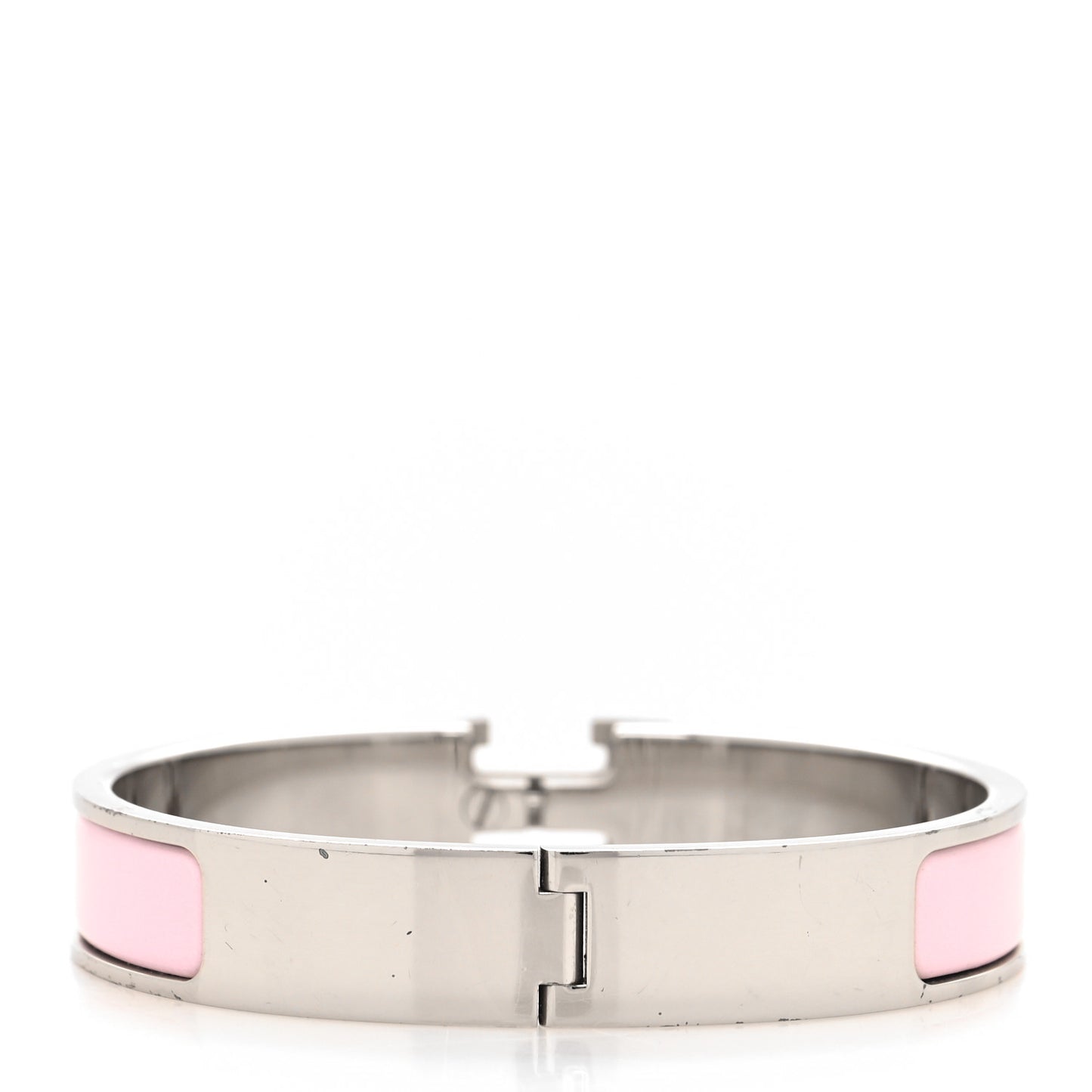 Enamel Narrow Clic Clac H Bracelet PM Rose Sakura