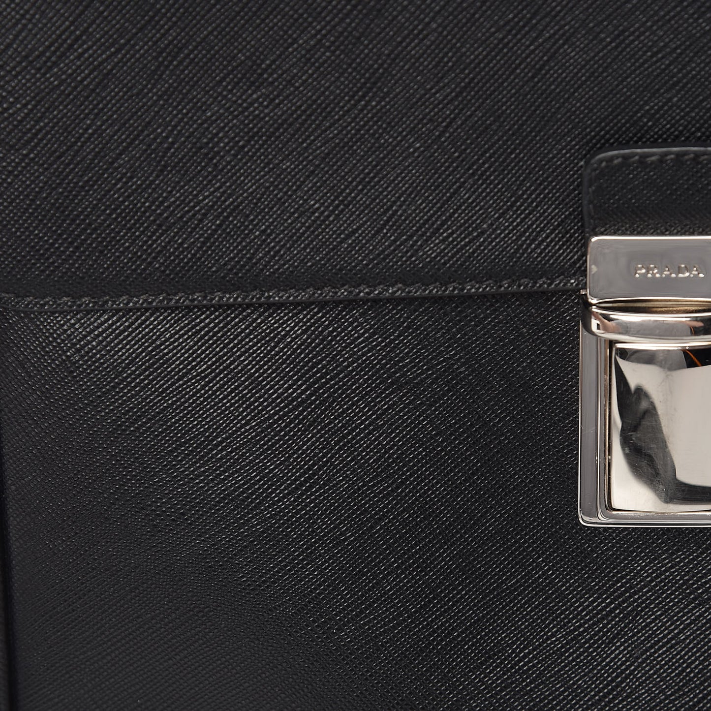 Saffiano Messenger Satchel Black